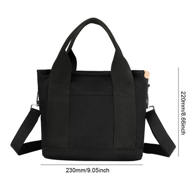 Μικρές τσάντες χιαστί από καμβά για γυναικείες μίνι τσάντες κουβά με επάνω λαβή Τσάντες μόδας Γυναικείες τσάντες ώμου Φορητές τσάντες αγορών