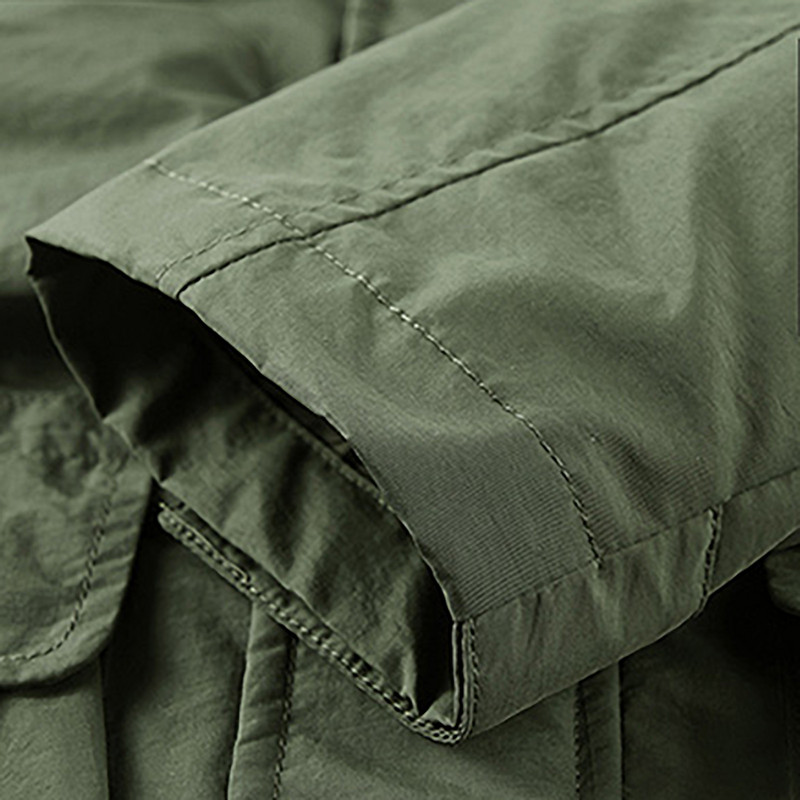 Férfi kapucnis férfi kabátok őszi kabát ujjú hosszú levehető ujjú zsebbel több kapucnis férfi kabátok cipzáras munka levehető