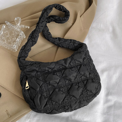 Γυναικείες τσάντες Hobos Τσάντα Cloud Τσάντα με πλισέ τσάντα μασχάλης για κορίτσι Τσάντες ώμου χιαστί Γυναικείες μικρές τσάντες τσάντα με καπιτονέ Cloud bag