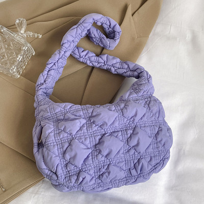 Γυναικείες τσάντες Hobos Τσάντα Cloud Τσάντα με πλισέ τσάντα μασχάλης για κορίτσι Τσάντες ώμου χιαστί Γυναικείες μικρές τσάντες τσάντα με καπιτονέ Cloud bag