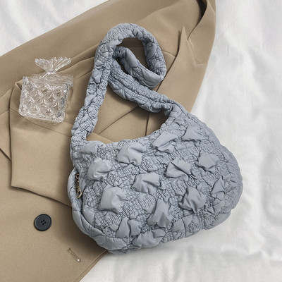 Γυναικείες τσάντες Hobos Τσάντα Cloud Τσάντα με πλισέ τσάντα μασχάλης για κορίτσι Τσάντες ώμου χιαστί Γυναικείες μικρές τσάντες τσάντα με καπιτονέ Cloud bag