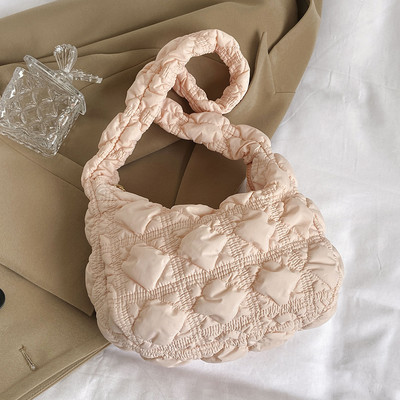 Γυναικείες τσάντες Hobos Τσάντα Cloud Τσάντα με πλισέ τσάντα μασχάλης για κορίτσι Τσάντες ώμου χιαστί Γυναικείες μικρές τσάντες τσάντα με καπιτονέ Cloud bag