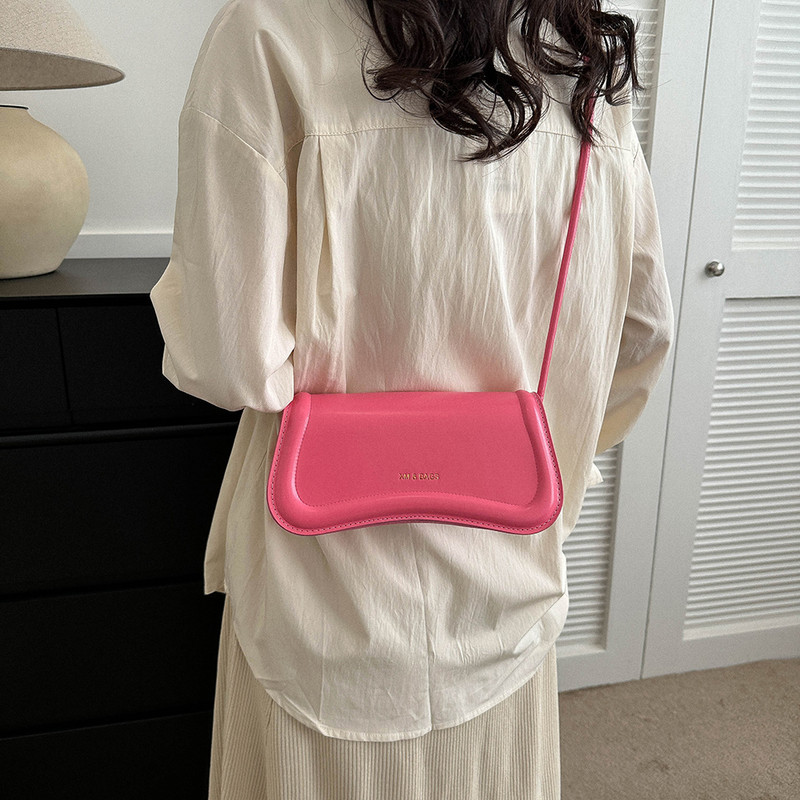 Γυναικεία τσάντα σχεδιαστών πολυτελείας Γυναικεία τσάντα ώμου Ροζ Pu δερμάτινα γυναικεία χιαστί τσάντες χειρολαβής Μικρό τετράγωνο τσαντάκι Bolsas 2023