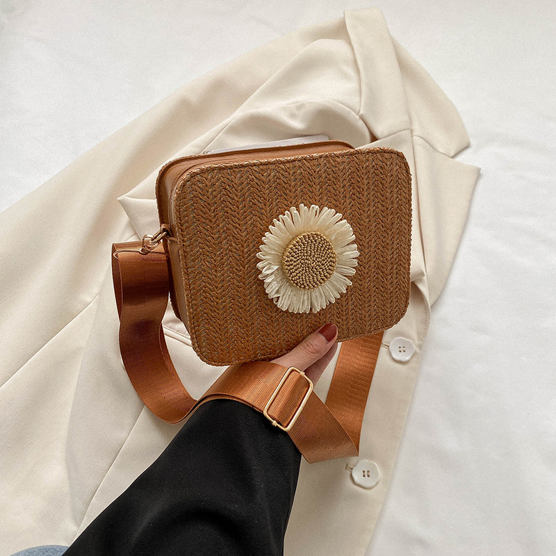 Γυναικεία τσάντα ώμου Μονόχρωμη τσάντα γυναικεία τσάντα τσάντα τσαντάκι πλεκτό με ρυθμιζόμενους ιμάντες ώμου μονόχρωμο PU Classic στυλ για εξωτερικούς χώρους