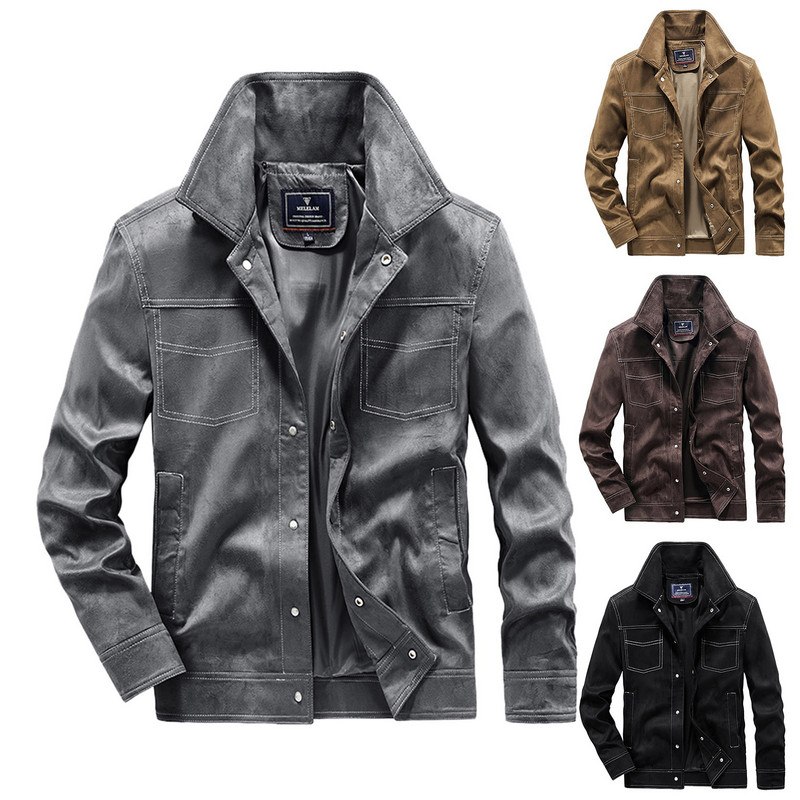 Meeste riided Suur mantel Talvine Kõrged Mehed Sügis Retro Mantel Õhuke Pikad Beaty Varrukatega Taskud Revääri jope Multi Soe Solid Rain Mehed