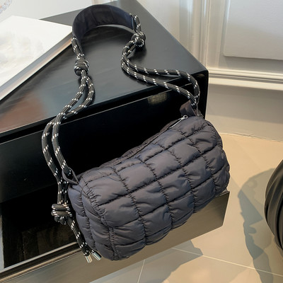 Dámska taška cez rameno, luxusná dizajnérska nylonová taška cez rameno, veľká kapacita, crossbody taška, ležérna jednoduchá dámska kabelka na dochádzanie, nákupná taška