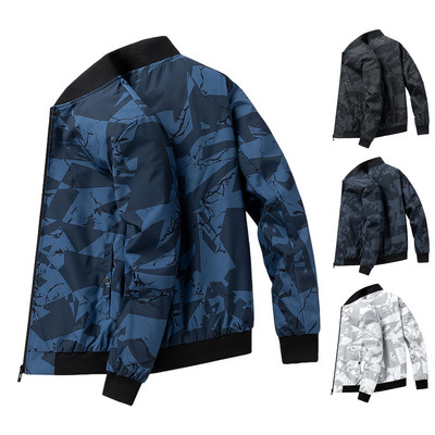 Мъжко облекло Палто с гърди Rain Single Outdoor Мъжко палто Mens New Charge Пролетно есенно палто с качулка Връхни дрехи Леки якета