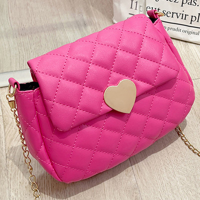 Γυναικεία τσάντα ώμου Lingge Μονόχρωμη μοντέρνα τσάντα Messenger Ρυθμιζόμενος ιμάντας ώμου PU Δερμάτινη αφαιρούμενη τσάντα για κορίτσια καθημερινής συνάντησης