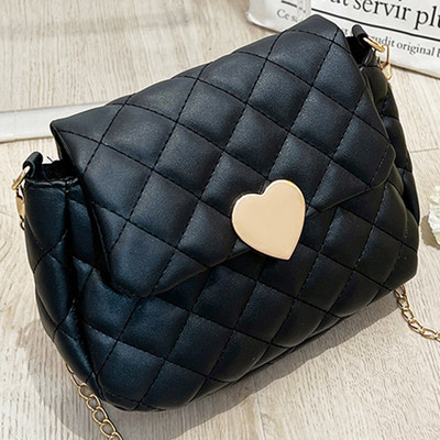 Γυναικεία τσάντα ώμου Lingge Μονόχρωμη μοντέρνα τσάντα Messenger Ρυθμιζόμενος ιμάντας ώμου PU Δερμάτινη αφαιρούμενη τσάντα για κορίτσια καθημερινής συνάντησης