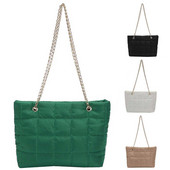 Geantă căptușită cu lanț pentru femei