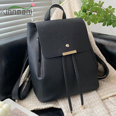 Moodne seljakott naistele Kvaliteetne PU-nahast naiste seljakott, suure mahutavusega välireisi seljakott tüdrukute koolikott