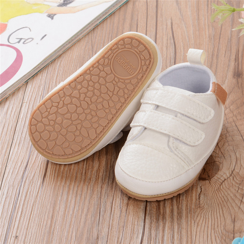 Imikutele, poistele tüdrukutele, soliidsed kingad, vabaaja libisemisvastane kummitald Sügisene väikelapse vastsündinu esimene kõndija tossud, 9 värvi