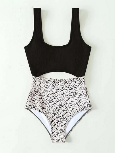 Naiste ujumistrikoo Para Praia Retro, õõnsad, ühes tükis ujumisriided, Bandeau Monokini 2023. aasta ujumisriided, naiste ujumisriided