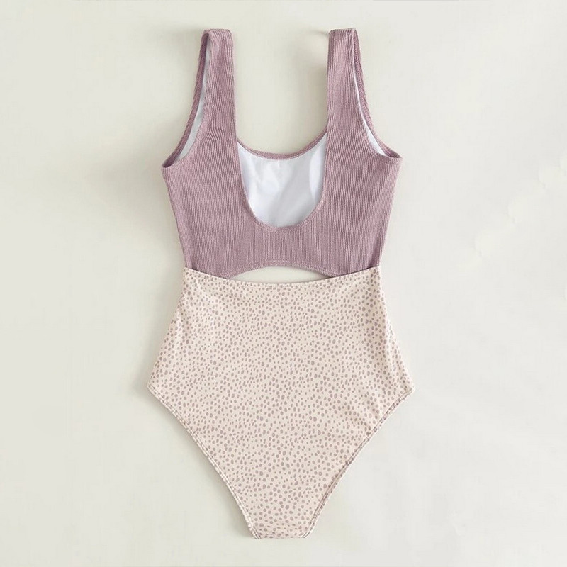 Naiste ujumistrikoo Para Praia Retro, õõnsad, ühes tükis ujumisriided, Bandeau Monokini 2023. aasta ujumisriided, naiste ujumisriided