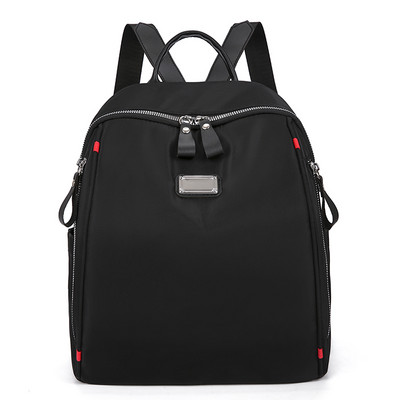 Νέα αδιάβροχη νάιλον γυναικεία τσάντα πλάτης Γυναικεία τσάντα ταξιδιού Σχολική τσάντα για έφηβες μονόχρωμη τσάντα βιβλίου Mochila