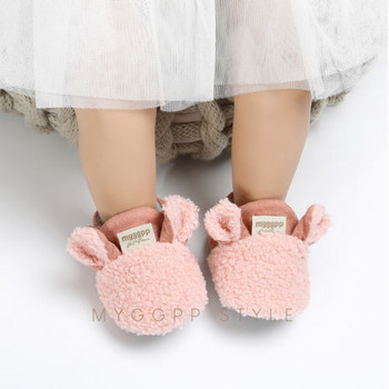2019 Νέα μόδα για νήπια Παπούτσια ερπυσμού για νεογέννητο μωρό Αγόρι κορίτσι Παντόφλες αρνιού Prewalker Trainers