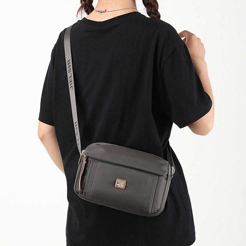 Női futártáska nejlon alkalmi kézitáskák nagy kapacitású, kopásálló divatos, egyszínű, napi bevásárlási pénztárcák