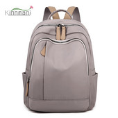 Εξαιρετικά ελαφρύ υδατοαπωθητικό υλικό νάιλον Γυναικείο σακίδιο πλάτης Μονόχρωμο Casual Σχολικές τσάντες μεγάλης χωρητικότητας Γυναικείες τσάντες πλάτης