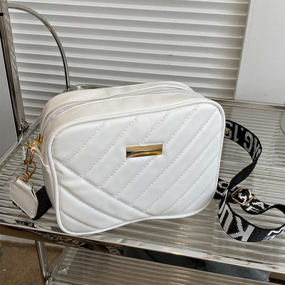 Τσάντα ώμου PU Composite μονόχρωμη γυναικεία τσάντα χιαστί μαξιλαριού μεγάλης χωρητικότητας Diamond αδιάβροχη αναπνεύσιμη κυρία καθημερινή αναψυχή