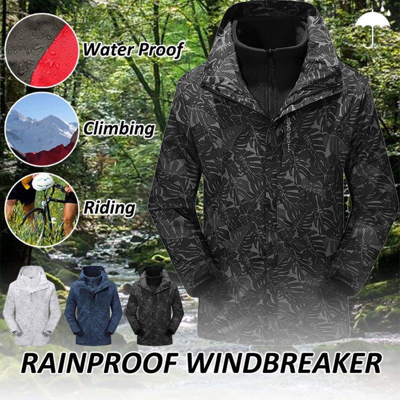 Ανδρικά ρούχα με κουκούλα Έγχρωμες τσέπες που ταιριάζουν με σακάκι γραφείου Πολυλειτουργικό παλτό αντιανεμικό Snow Multi Jacket Couple Ανδρικά