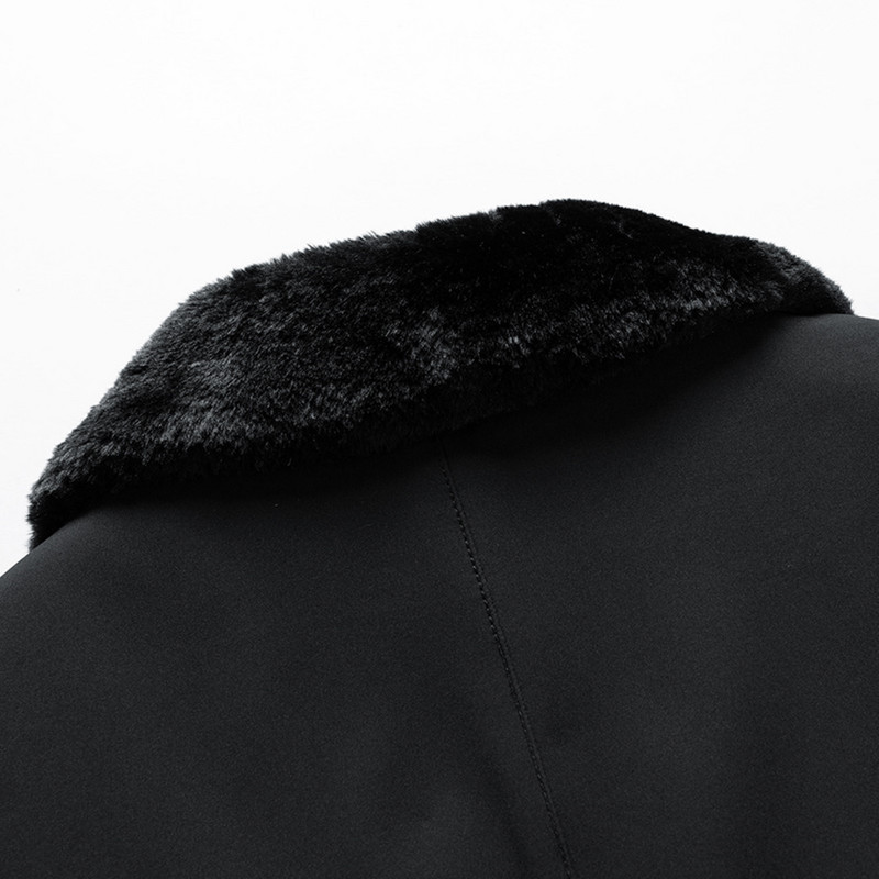 Χειμερινά Μπουφάν για Ανδρικά Μπουφάν Ανδρικά Μπουφάν Μασίφ Winter Outdoor Father Παχύ παλτό πέτο Μπουφάν Βαμβακερό πανωφόρι με είδη