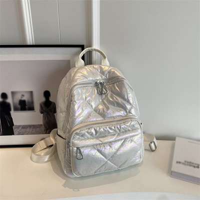 UNIXINU Fashion Μικρό γυναικείο σακίδιο πλάτης με καπιτονέ με επένδυση Ultralight Σχολικά σακίδια Τσάντες για κορίτσια Casual trend Τσάντες Daily Travel