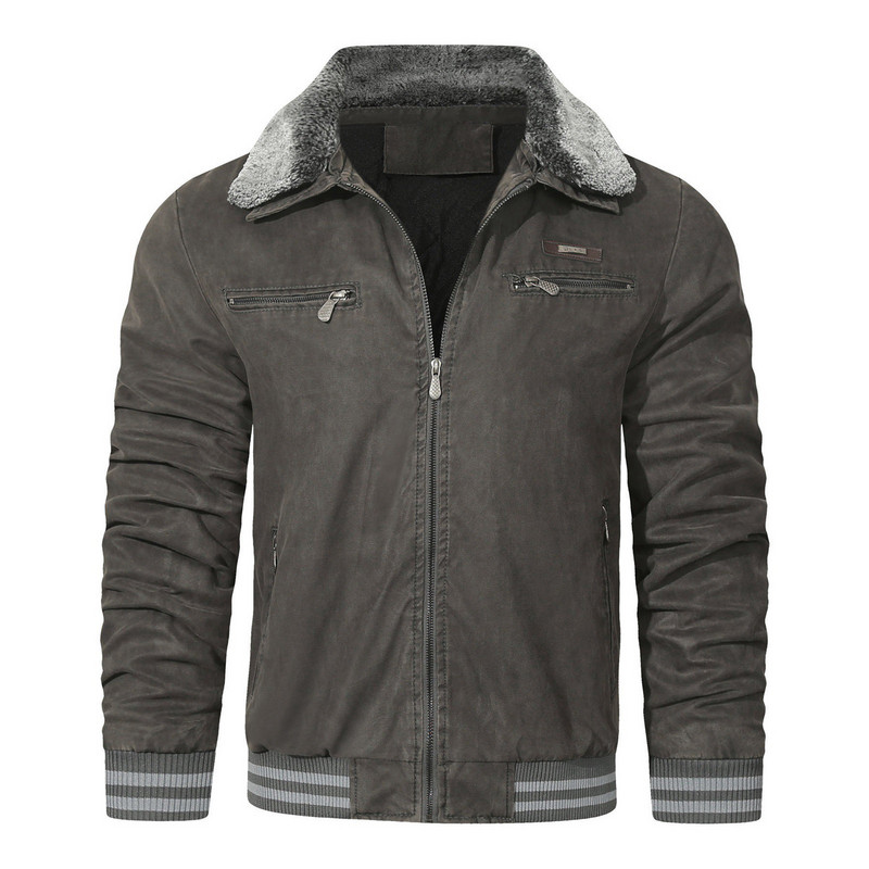 Πουλόβερ ανδρικών ενδυμάτων Ανδρικό μπουφάν Χειμερινό μπουφάν με κλίση γιακά με φερμουάρ πέτο όρθιο με μπουφάν γιακά ανδρικά για μπουφάν Puffy