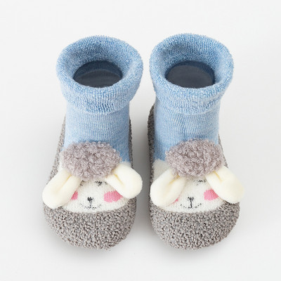 Κινούμενα σχέδια Παιδική μαλακή σόλα από καουτσούκ Παπούτσια για μωρά για αγόρια Πρώτα παπούτσια Βρεφικά πλεκτά μποτάκια Αντιολισθητικά για κορίτσια Περιπατητές νήπιο πρώτος περιπατητής