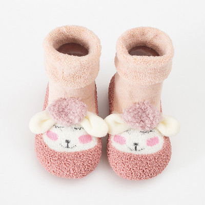 Κινούμενα σχέδια Παιδική μαλακή σόλα από καουτσούκ Παπούτσια για μωρά για αγόρια Πρώτα παπούτσια Βρεφικά πλεκτά μποτάκια Αντιολισθητικά για κορίτσια Περιπατητές νήπιο πρώτος περιπατητής