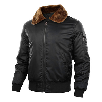 Ανδρικά ρούχα Χειμερινά μακριά παλτό Ανδρικά Ανδρικά φθινοπωρινά φθινοπωρινά Leisure Ανοιξιάτικο μπουφάν Τσέπη Μπουφάν με φερμουάρ Ρετρό Μπλούζα Παλτό Πανωφόρι Friends