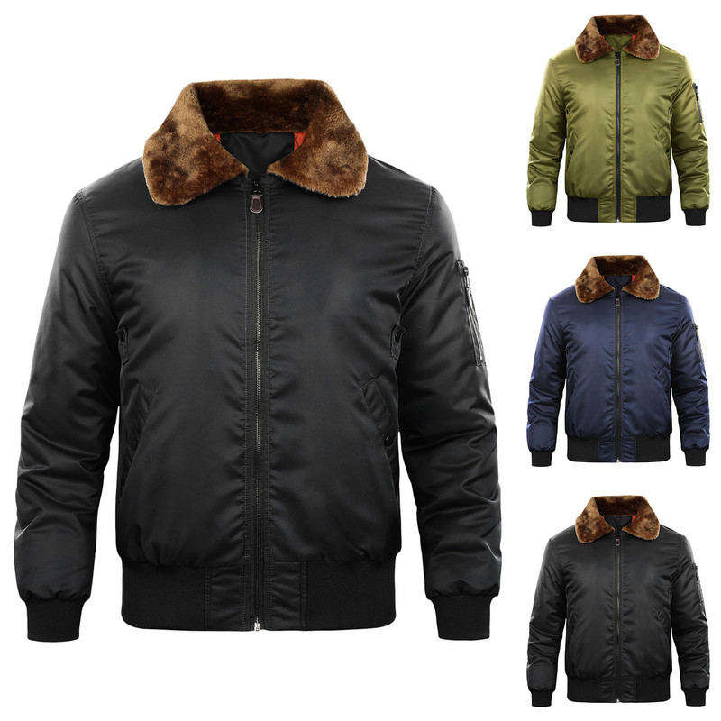 Ανδρικά ρούχα Χειμερινά μακριά παλτό Ανδρικά Ανδρικά φθινοπωρινά φθινοπωρινά Leisure Ανοιξιάτικο μπουφάν Τσέπη Μπουφάν με φερμουάρ Ρετρό Μπλούζα Παλτό Πανωφόρι Friends