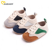 ma&baby 0-18M Nou-născuți, băieți, fete, pantofi de pânză, anti-alunecare, pentru interior, în aer liber, sugari, copii mici, pantofi casual, primii plimbări