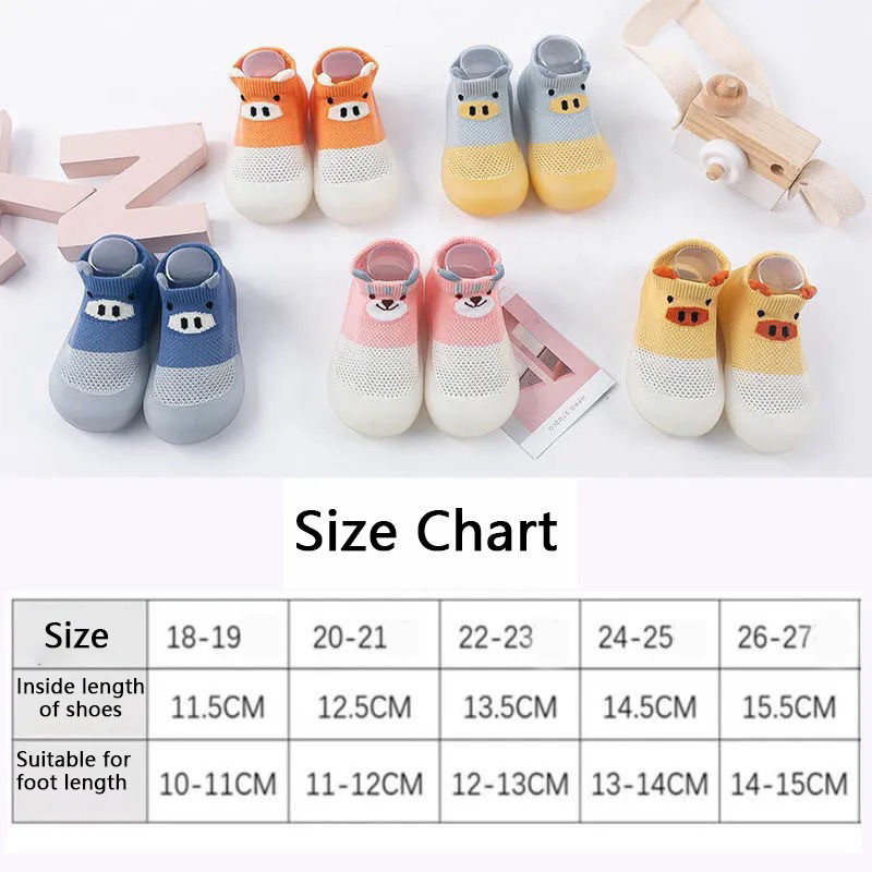 Βρεφικές κάλτσες Παπούτσια Νεογέννητο Ζεστασιά Βρεφικά Παπούτσια Αγόρια Μαλακό καουτσούκ χαριτωμένο μοτίβο αθλητικά παπούτσια μωρό νήπιο κορίτσι Παπούτσια πρώτου βήματος