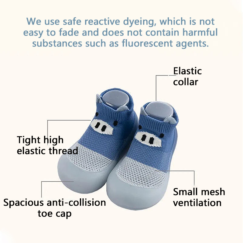 Βρεφικές κάλτσες Παπούτσια Νεογέννητο Ζεστασιά Βρεφικά Παπούτσια Αγόρια Μαλακό καουτσούκ χαριτωμένο μοτίβο αθλητικά παπούτσια μωρό νήπιο κορίτσι Παπούτσια πρώτου βήματος