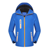 Lukuga kapuutsiga värviline jakk, taskud üles Stiilne kapuutsiga meeste jaoks sobiva värviga Horde Multi tuulekindel jakk Multifunktsionaalne