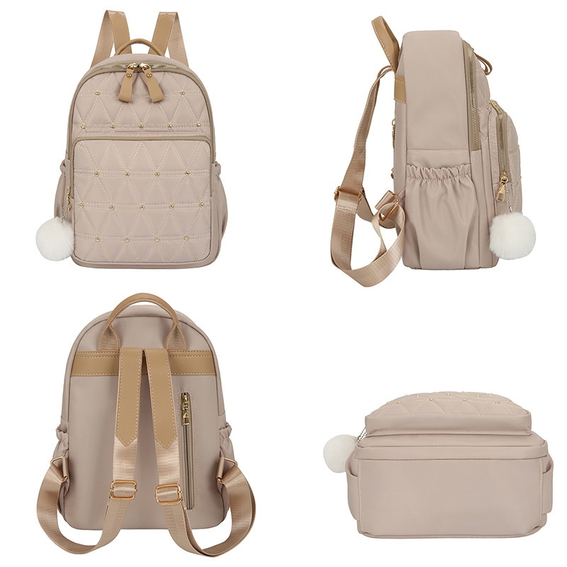 Fashion Rivet Designer Backpacks Γυναικείες πολυλειτουργικές αντικλεπτικές τσάντες ώμου Teen girls Μικρές σχολικές τσάντες Mochila 2023 Νέο