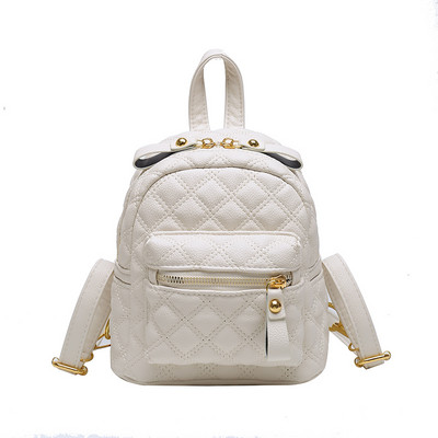 Μίνι σακίδια μόδας για γυναίκες Αποσπώμενες τιράντες με μοτίβο διαμαντιού Μαλακή δερμάτινη σχολική τσάντα 2022 New Brands Crossbody Mochilas