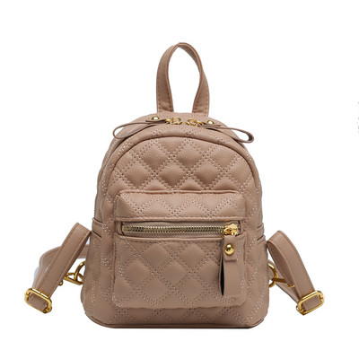 Μίνι σακίδια μόδας για γυναίκες Αποσπώμενες τιράντες με μοτίβο διαμαντιού Μαλακή δερμάτινη σχολική τσάντα 2022 New Brands Crossbody Mochilas