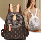 Geantă 2023 Rucsac nou imprimat Rucsac de călătorie de capacitate mare Vechi la modă pentru petrecere a timpului liber Versatil Geantă pentru femei