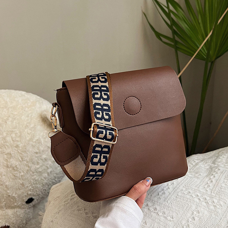 Poșetă din piele cu curea reglabilă, geantă de umăr ocazională, versatilă, rezistentă la apă, pentru bărbați, femei, pentru cumpărături/vacanță