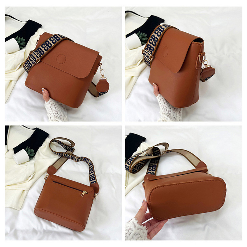 Poșetă din piele cu curea reglabilă, geantă de umăr ocazională, versatilă, rezistentă la apă, pentru bărbați, femei, pentru cumpărături/vacanță