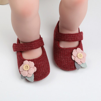 Flower Bow Toddler First Walkers Baby Step Shoes Дишащи бебешки обувки Неплъзгащи се обувки Girls Fashion Princess Style Prewalkers