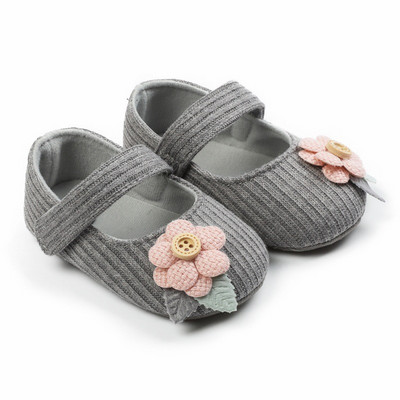 Arc cu flori pentru copil mic, primii plimbări, pantofi pentru pas pentru bebeluși, pantofi respirabili pentru bebeluși, pantofi anti-alunecare, pentru fete, stil prințesă, prewalkers