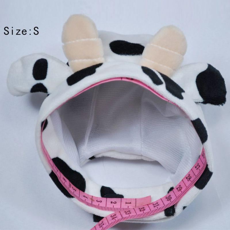 Αστείο σχήμα ζώου Σχήμα κατοικίδιων σκυλιών Σκύλος γάτας Ζεστό καπέλο αγελάδων Πρωτοχρονιάτικο πάρτι Χριστουγεννιάτικο αξεσουάρ Cosplay Photo Props Καπέλα κεφαλής