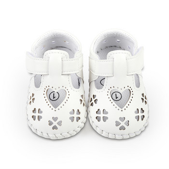 Citgeett Summer Infant Girl Princess Sandals Летни меки неплъзгащи се обувки за ходене за малко дете, новородено бебе