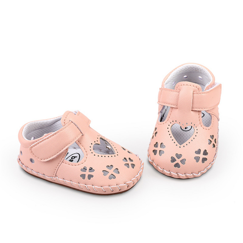 Citgeett Summer Infant Girl Printesa Sandale de vara Pantofi de mers moale, anti-alunecare, pentru copil nou nascut