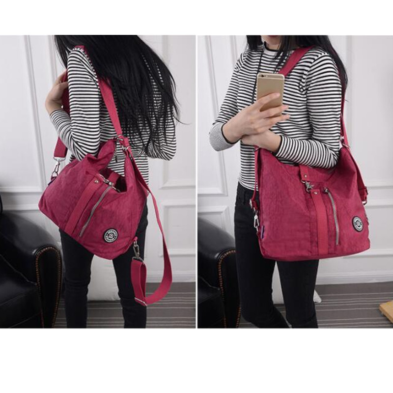 Ženske torbe 3 u 1 Višenamjenski ruksak Torba za rame Najlonska torba za višekratnu kupnju Ženska putna torba Torba preko ramena