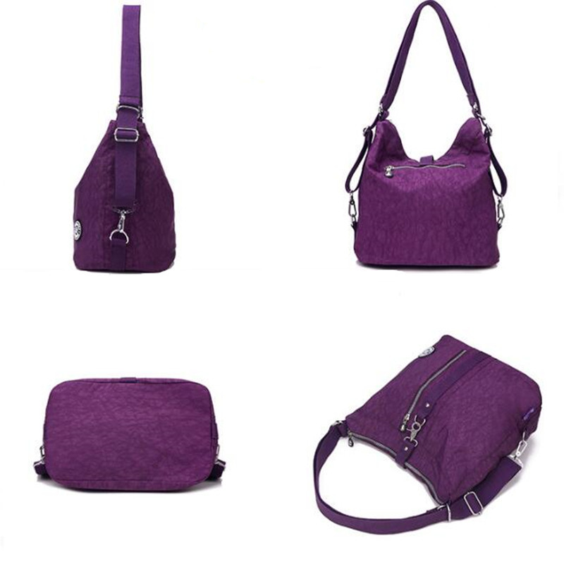 Ženske torbe 3 u 1 Višenamjenski ruksak Torba za rame Najlonska torba za višekratnu kupnju Ženska putna torba Torba preko ramena