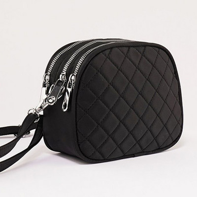 Γυναικεία καπιτονέ τσάντα χιαστί Ευέλικτη τσάντα τσάντα με λουράκι πολλαπλών τσέπης Ρυθμιζόμενη τσάντα Fasion Casual Commuting