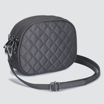 Γυναικεία καπιτονέ τσάντα χιαστί Ευέλικτη τσάντα τσάντα με λουράκι πολλαπλών τσέπης Ρυθμιζόμενη τσάντα Fasion Casual Commuting